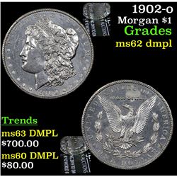 1902-o Morgan Dollar $1 Grades Select Unc DMPL