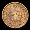 Image 3 : 1863 Oliver Boutwell Civil War Token 1c Grades Select+ Unc