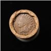 Image 2 : Mixed small cents 1c orig shotgun roll, 1917-s Wheat Cent, 1896 Indian Cent other end