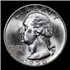 Image 2 : 1950-s Washington Quarter 25c Grades GEM+ Unc