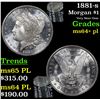 Image 1 : 1881-s Morgan Dollar $1 Grades Choice Unc+ PL