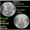 Image 1 : 1900-o Morgan Dollar $1 Grades GEM Unc