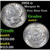 Image 1 : 1901-o Morgan Dollar $1 Grades Choice+ Unc