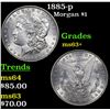 Image 1 : 1885-p Morgan Dollar $1 Grades Select+ Unc