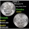 Image 1 : 1899-o Morgan Dollar $1 Grades Choice+ Unc