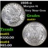 Image 1 : 1898-o Morgan Dollar $1 Grades Choice+ Unc