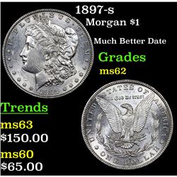 1897-s Morgan Dollar $1 Grades Select Unc