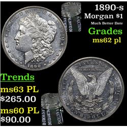 1890-s Morgan Dollar $1 Grades Select Unc PL