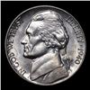 Image 2 : 1940-d Jefferson Nickel 5c Grades Choice Unc+ 5fs
