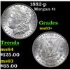 Image 1 : 1882-p Morgan Dollar $1 Grades Select+ Unc