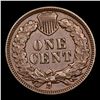 Image 3 : 1890 Indian Cent 1c Grades Choice AU/BU Slider