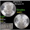 Image 1 : 1879/9-s Morgan Dollar $1 Grades GEM+ Unc