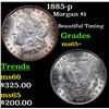 Image 1 : 1885-p Morgan Dollar $1 Grades GEM+ Unc