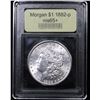 Image 4 : ***Auction Highlight*** 1882-p Morgan Dollar $1 Graded GEM+ Unc By USCG (fc)