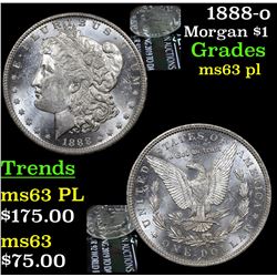 1888-o Morgan Dollar $1 Grades Select Unc PL