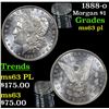 Image 1 : 1888-o Morgan Dollar $1 Grades Select Unc PL