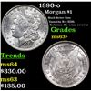 Image 1 : 1890-o Morgan Dollar $1 Grades Select+ Unc