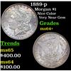 Image 1 : 1889-p Morgan Dollar $1 Grades Choice+ Unc