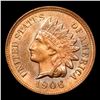 Image 2 : ***Auction Highlight*** 1906 Indian Cent 1c Graded GEM Unc RD By USCG (fc)