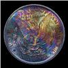 Image 3 : 1878-s Rainbow Toned Morgan Dollar $1 Grades Select Unc+ PL