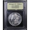 Image 4 : ***Auction Highlight*** 1904-s Morgan Dollar $1 Graded Unc Details By USCG (fc)