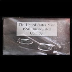 1996 US Mint Set With Rare Dime Mint Set Grades