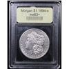 Image 4 : ***Auction Highlight*** 1894-s Morgan Dollar $1 Graded Select+ Unc By USCG (fc)