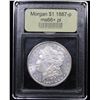 Image 4 : ***Auction Highlight*** 1887-p Morgan Dollar $1 Graded GEM++ PL By USCG (fc)