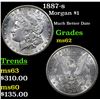 Image 1 : 1887-s Morgan Dollar $1 Grades Select Unc