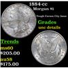 Image 1 : 1884-cc Morgan Dollar $1 Grades Unc Details