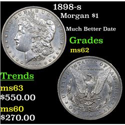 1898-s Morgan Dollar $1 Grades Select Unc