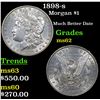 Image 1 : 1898-s Morgan Dollar $1 Grades Select Unc
