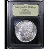 Image 4 : ***Auction Highlight*** 1891-p Morgan Dollar $1 Graded Select+ Unc By USCG (fc)