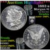 Image 1 : ***Auction Highlight*** 1882-s Morgan Dollar $1 Graded Choice Unc+ DMPL By USCG (fc)