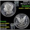 Image 1 : 1880-s Morgan Dollar $1 Grades Select Unc+ DMPL