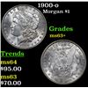 Image 1 : 1900-o Morgan Dollar $1 Grades Select+ Unc