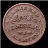 Image 2 : 1863 Union Flour Civil War Token 1c Grades vf++
