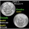 Image 1 : 1902-o Morgan Dollar $1 Grades Select+ Unc