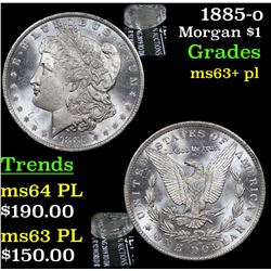 1885-o Morgan Dollar $1 Grades Select Unc+ PL