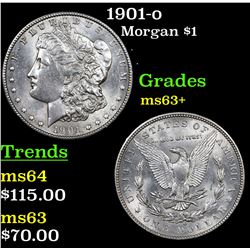 1901-o Morgan Dollar $1 Grades Select+ Unc