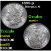 Image 1 : 1889-p Morgan Dollar $1 Grades Select+ Unc