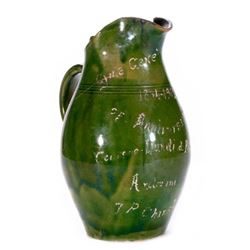 French terracotta pitcher.