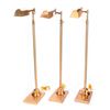 Image 1 : Three brass floor lamps.