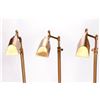 Image 2 : Three brass floor lamps.