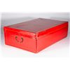 Image 6 : Chinese red lacquered box.