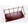 Image 2 : Mahogany desk rack.