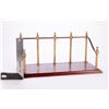 Image 9 : Mahogany desk rack.