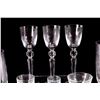 Image 2 : 15 crystal glasses. *