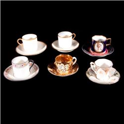 Lot of demi tasse cups.
