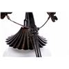 Image 7 : Cast bronze table lamp.